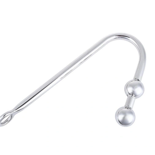 Anal Hooks Hook Two Steel Pleasurable Stainless 4417 Anal Balls 1003